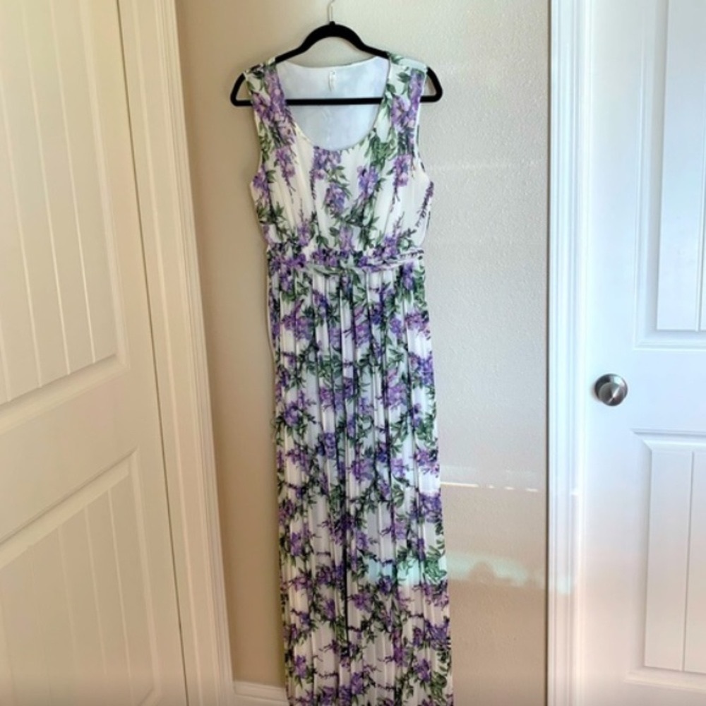 Pinkblush Wisteria Maternity Maxi Dress